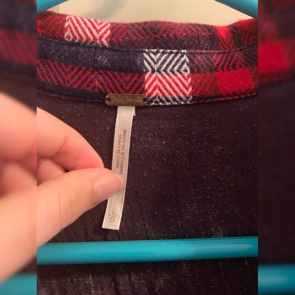 Free People east street flannel - Picture 3 of 4